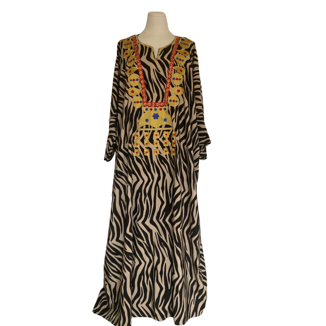 Exotic Printed Kaftan