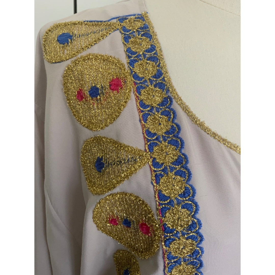 Gilded Embroidered Kaftan