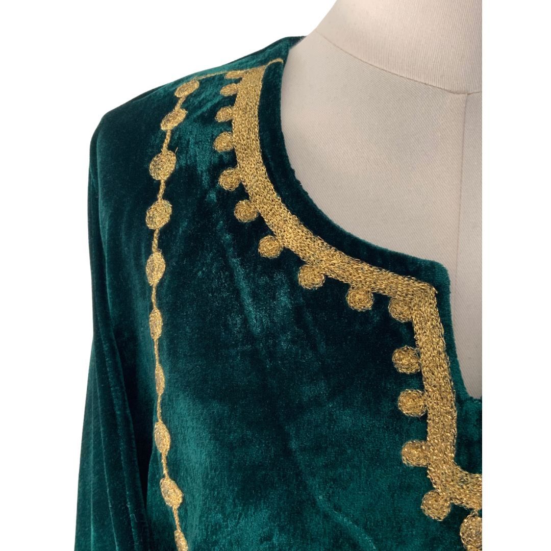 Velvet Circles Kaftan